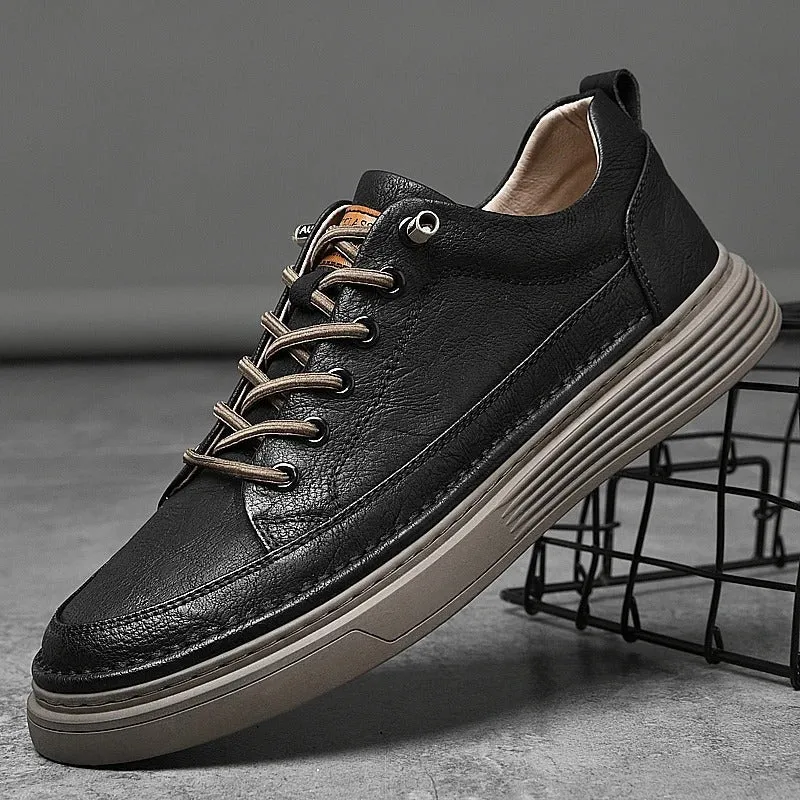 Alexander | Orthopedic Sneaker Made of Genuine Leather.