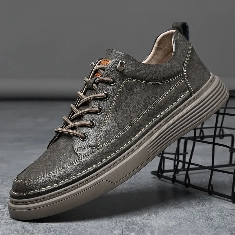 Alexander | Orthopedic Sneaker Made of Genuine Leather.