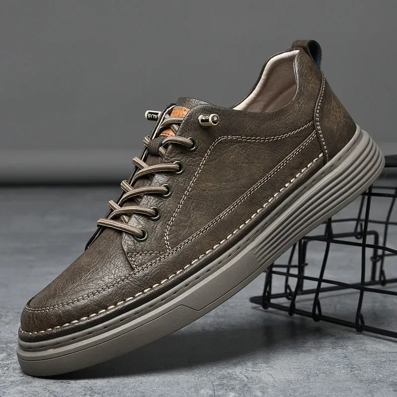 Alexander | Orthopedic Sneaker Made of Genuine Leather.
