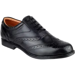 Amblers Liverpool Oxford Brogue Shoes