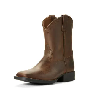Ariat Kid's Heritage Roper Wide Square Toe Boots
