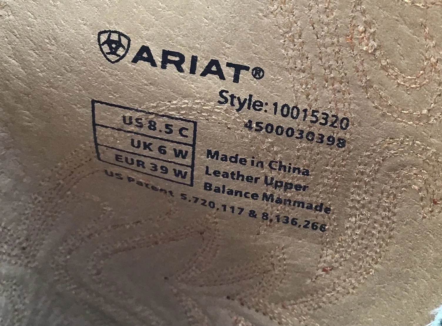Ariat Women's Blue Brown Western Boots - Size 8.5C