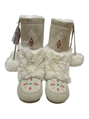 Boots Snow By Airwalk In White, Size: 8.5