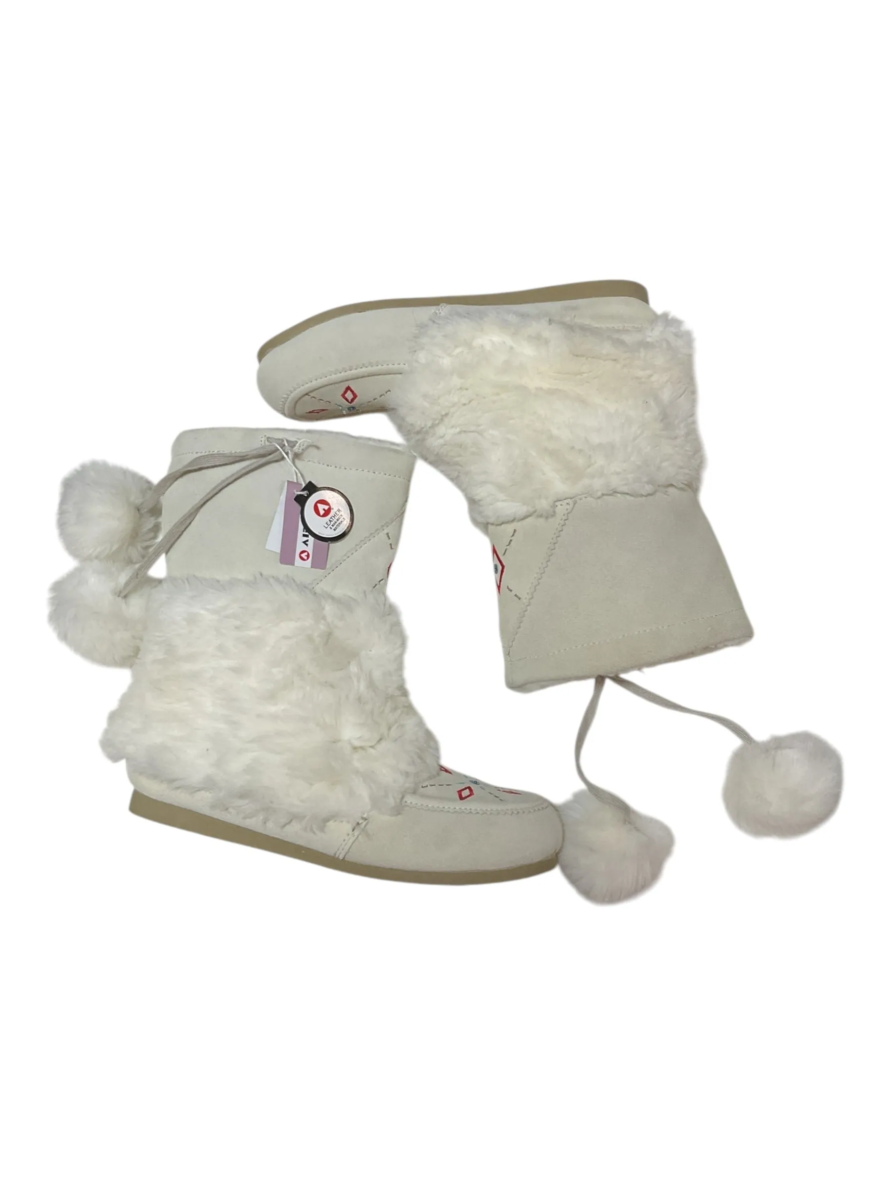 Boots Snow By Airwalk In White, Size: 8.5