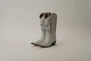 Botas Jornada Hueso / Jornada Cowboy Boots