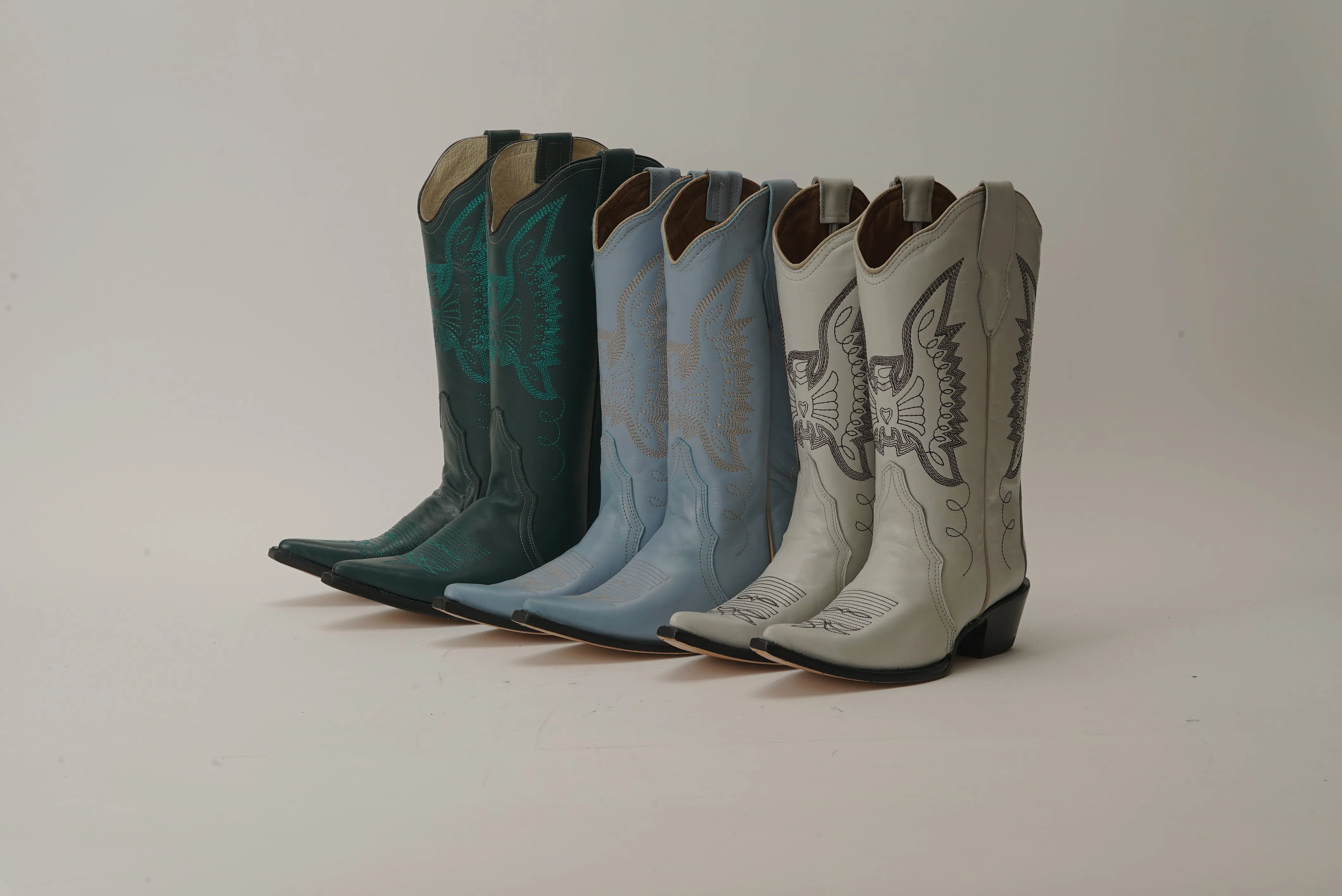 Botas Jornada Hueso / Jornada Cowboy Boots