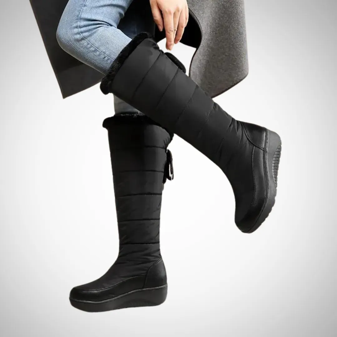 Carita Knee-High Leather Boots