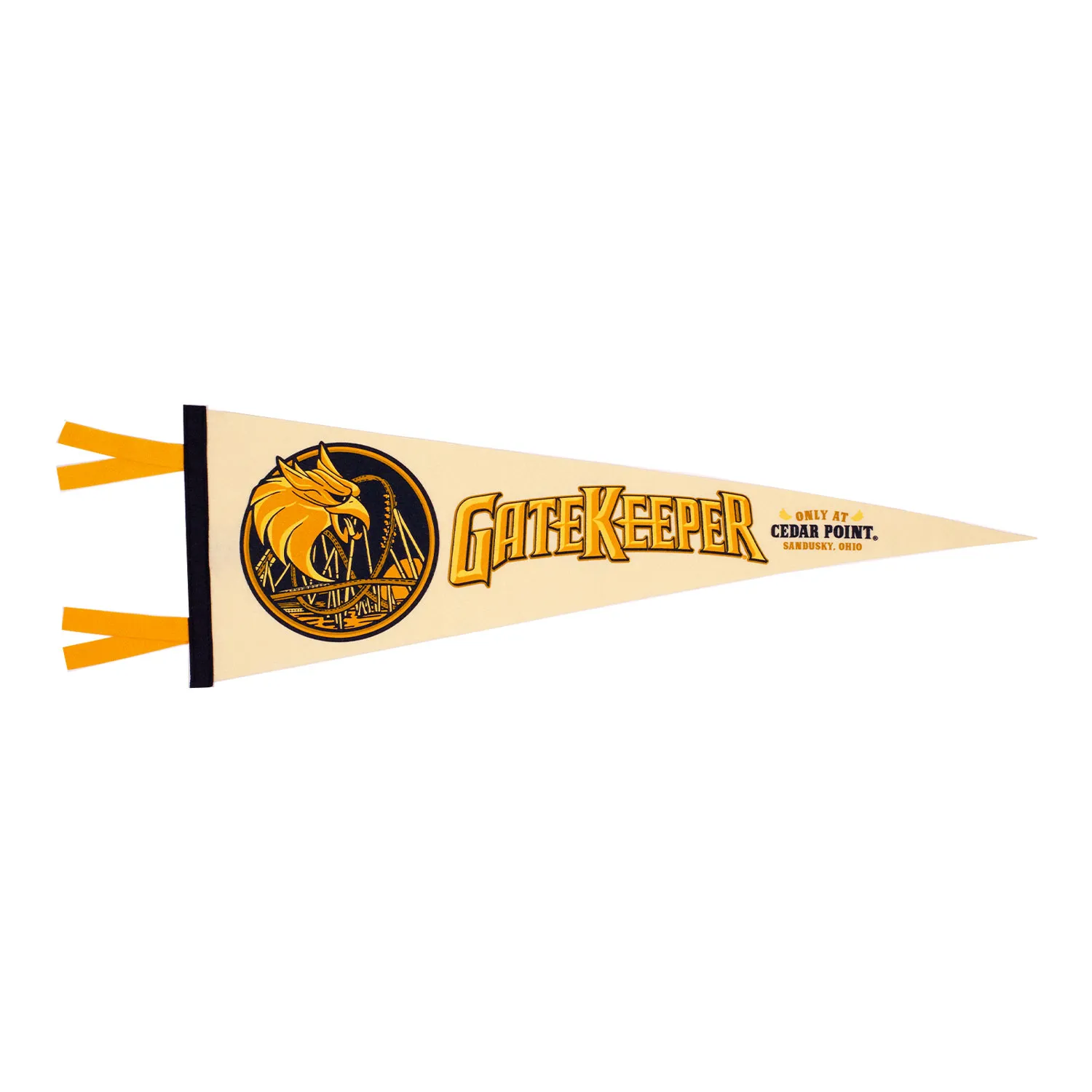 Cedar Point GateKeeper Pennant
