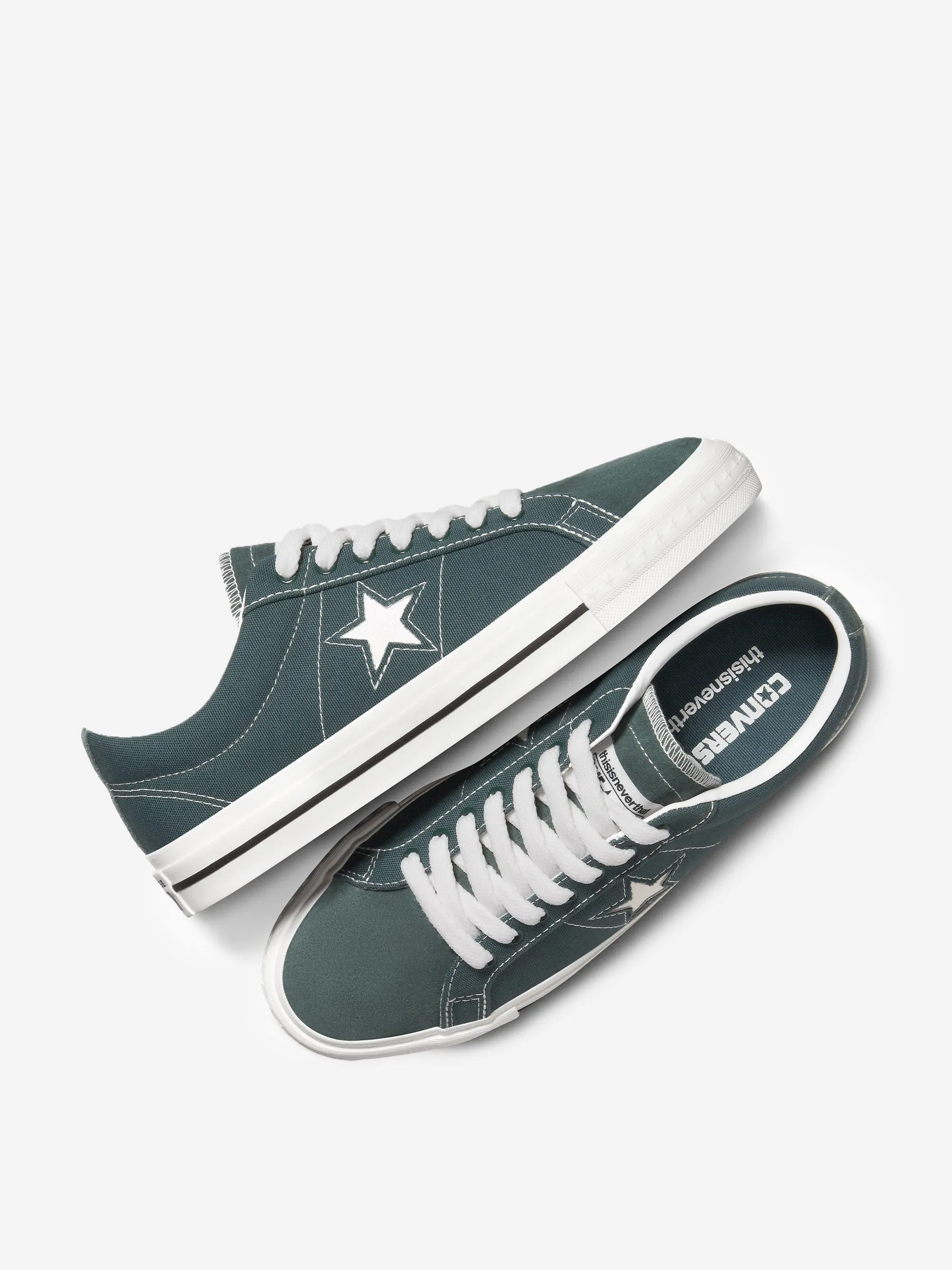 Converse x thisisneverthat One Star Pro - Trekking Green/Black/White