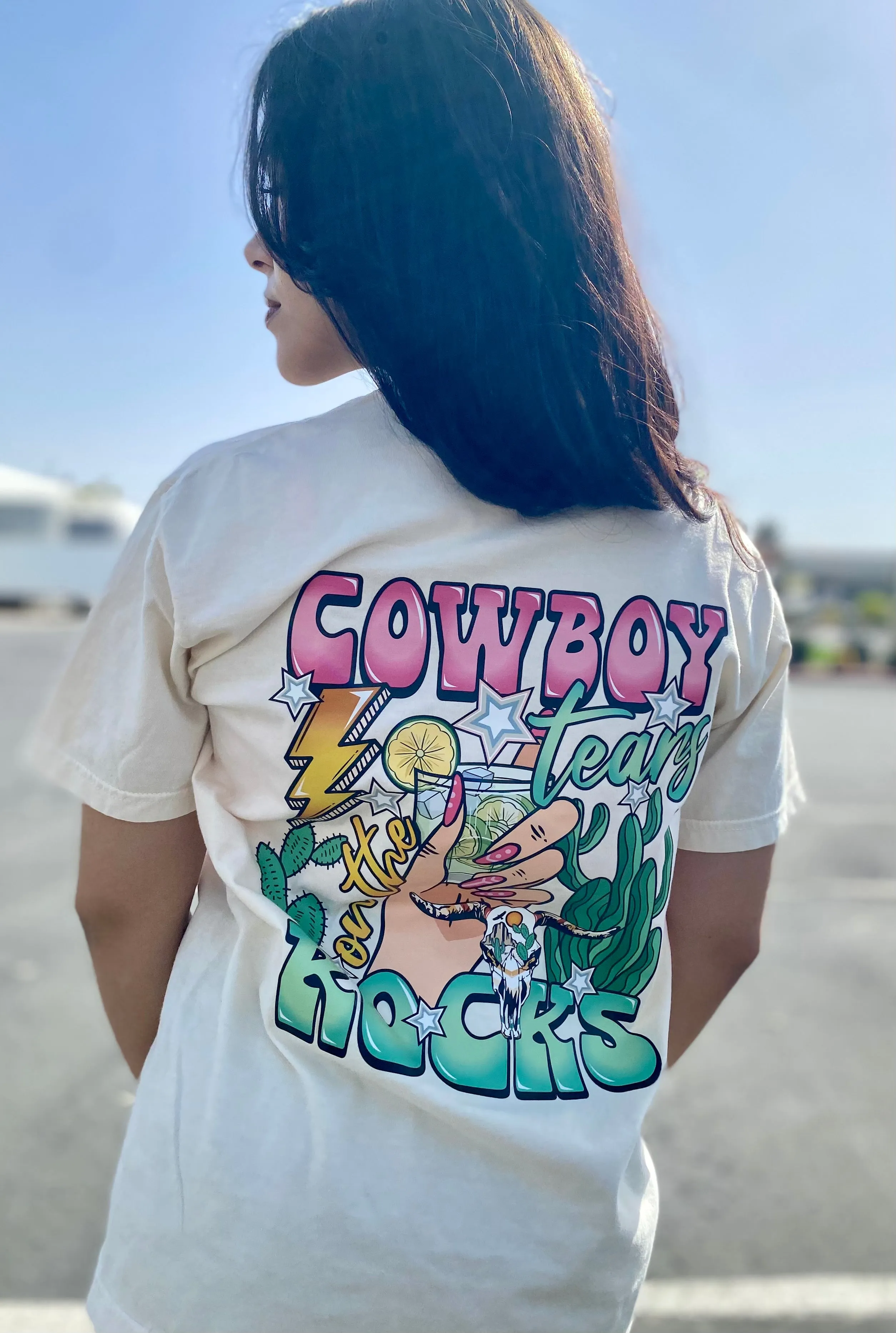 Cowboy Tears Steerhead Oversized T-Shirt