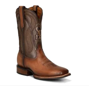 Cuadra Rodeo Cowboy Honey Brown Leather Boots. Botas Cuadra Rodeo Satro Arena 4L01RS