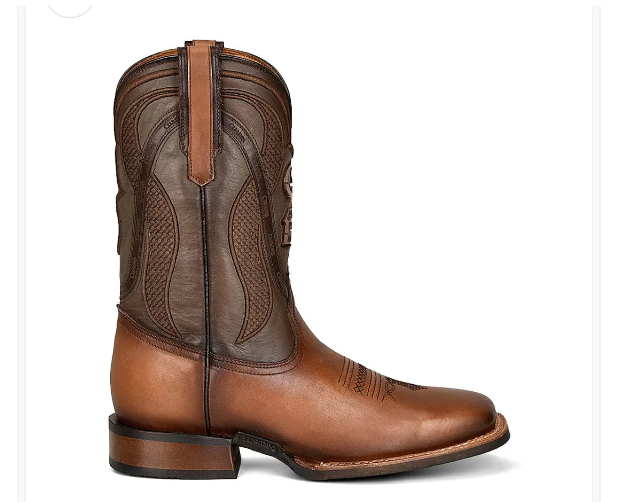 Cuadra Rodeo Cowboy Honey Brown Leather Boots. Botas Cuadra Rodeo Satro Arena 4L01RS