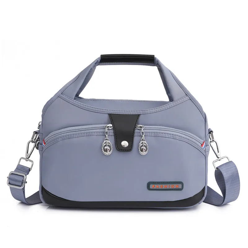 DUNNMALL Women's Bag Trendy Simple Casual All-Match Oxford Cloth Portable Shoulder Bag Messenger Bag Women's Bag Cloth Bag