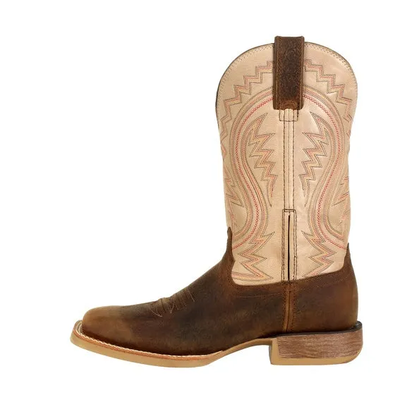 Durango Men's Coffee/Bone Rebel Pro Broad Square Toe Western Boots