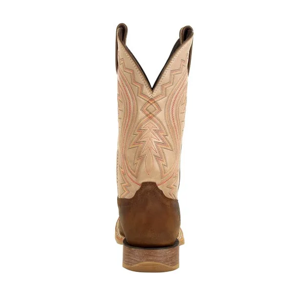 Durango Men's Coffee/Bone Rebel Pro Broad Square Toe Western Boots
