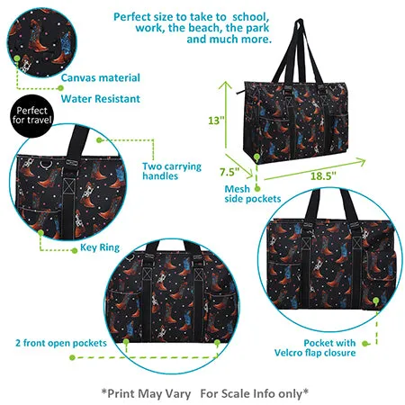 Foot-Loose NGIL Zippered Caddy Large Organizer Tote Bag
