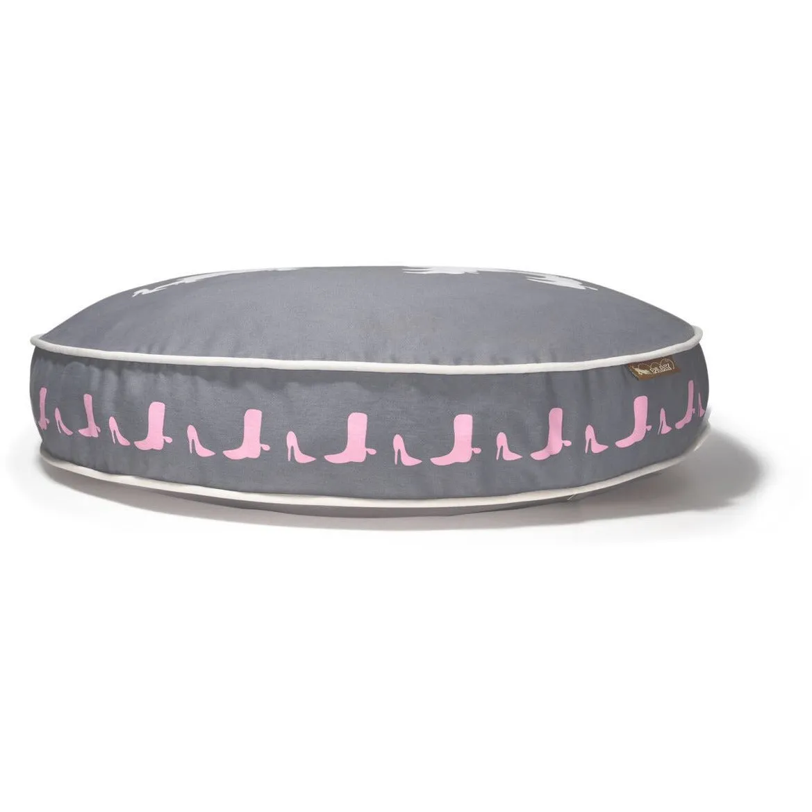 HEELS & BOOTS STEEL GREY DOG BED