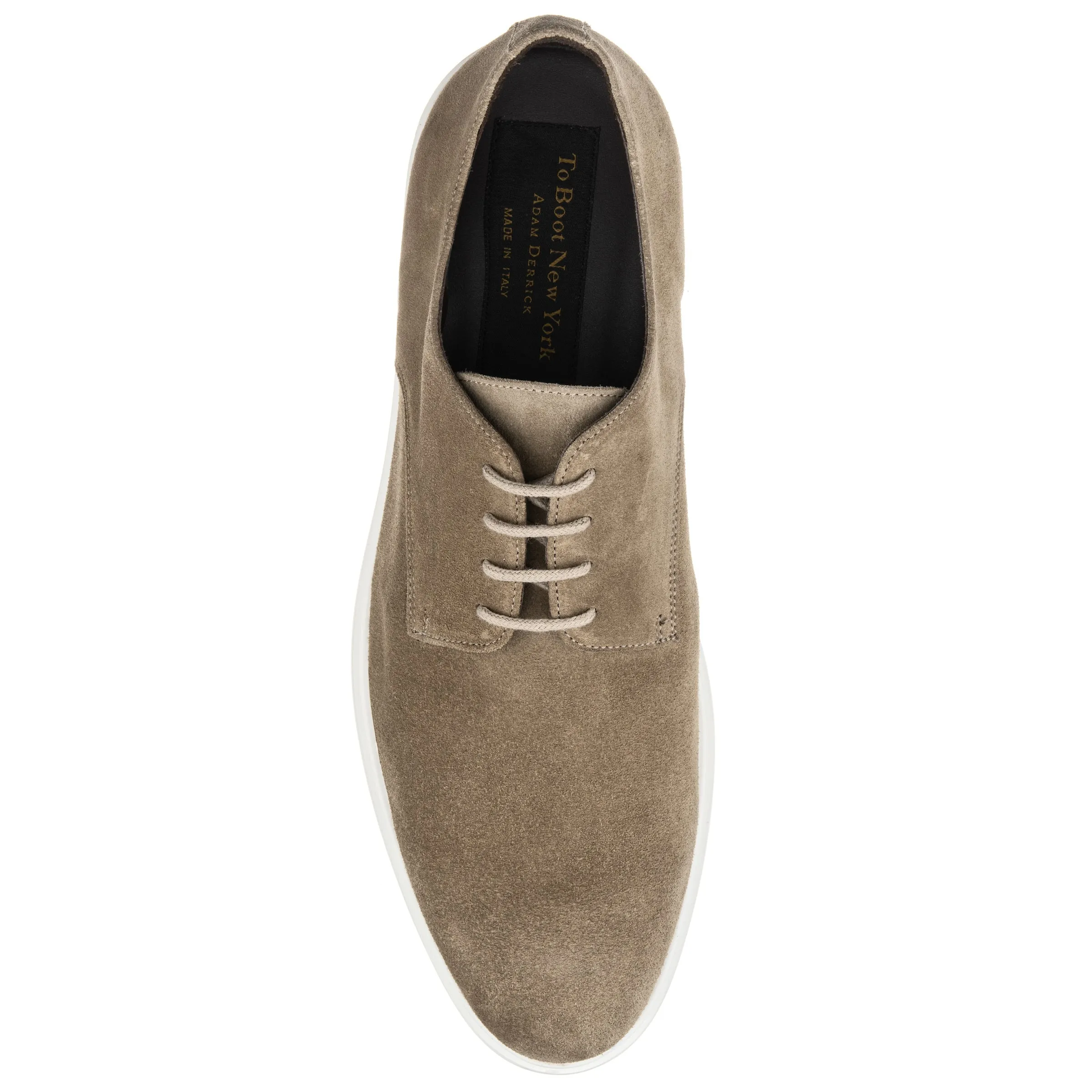 Jett Taupe Suede Derby Buck