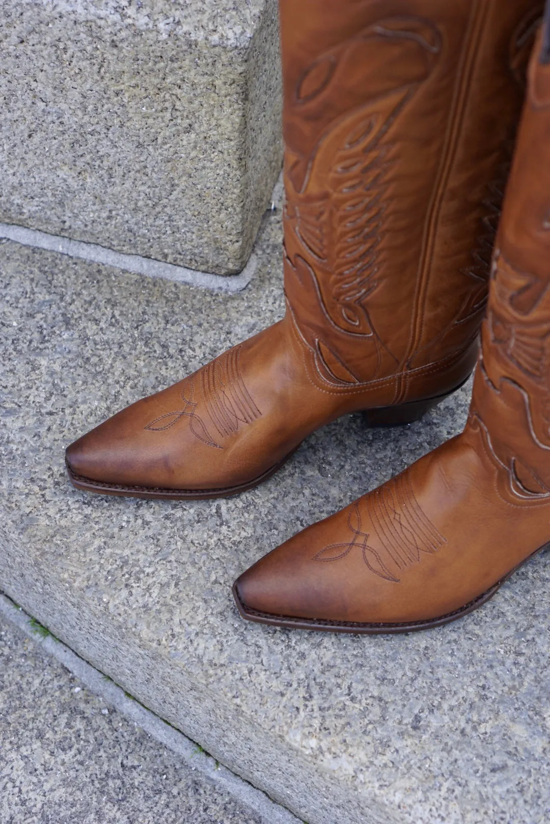 Judy boots high - honey