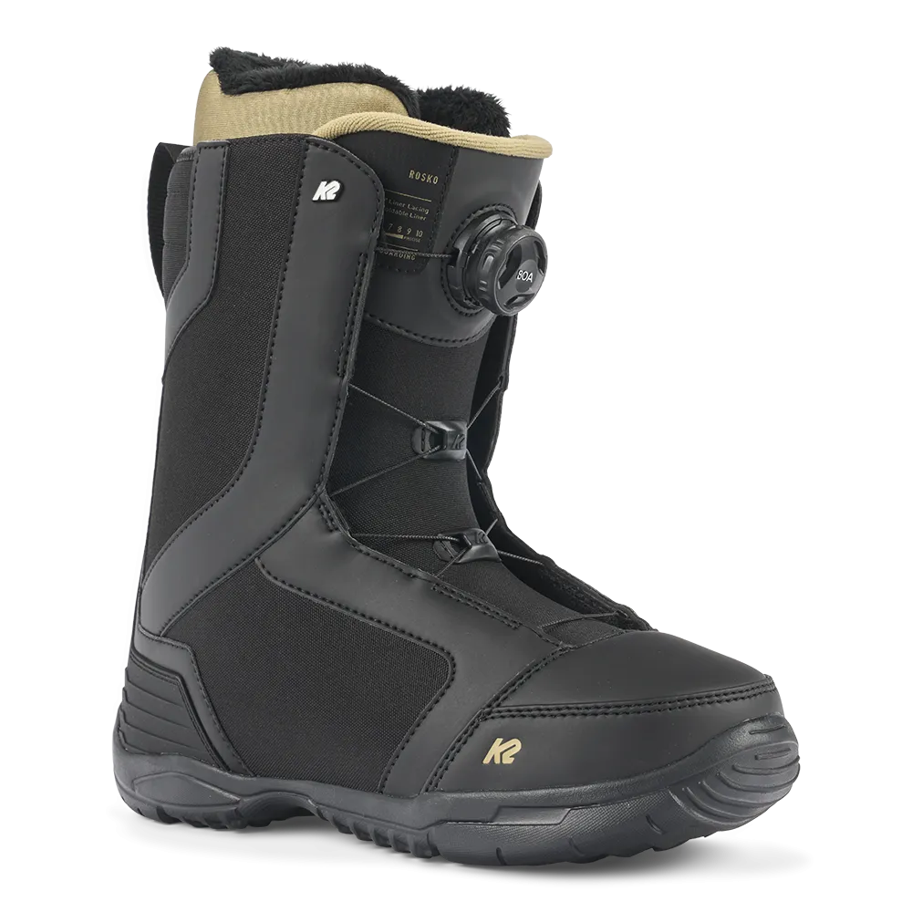 K2 Rosko Snowboard Boots in Black 2024
