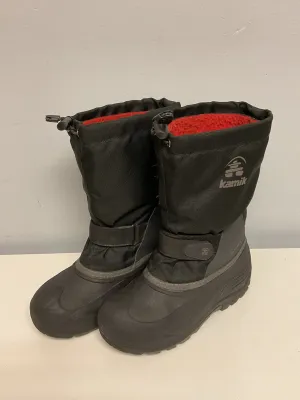 Kamik Child Shoe Size 5 Black Boots