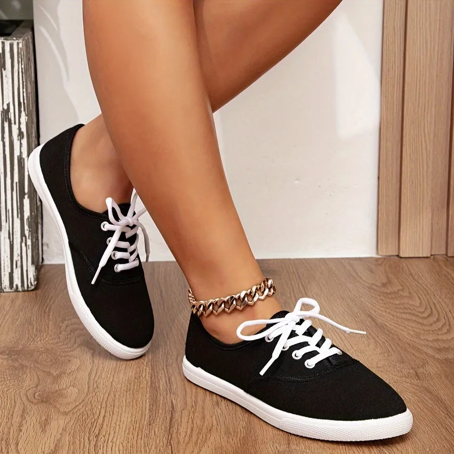 Lightweight White Skate Sneakers For Women | Casual Shoes