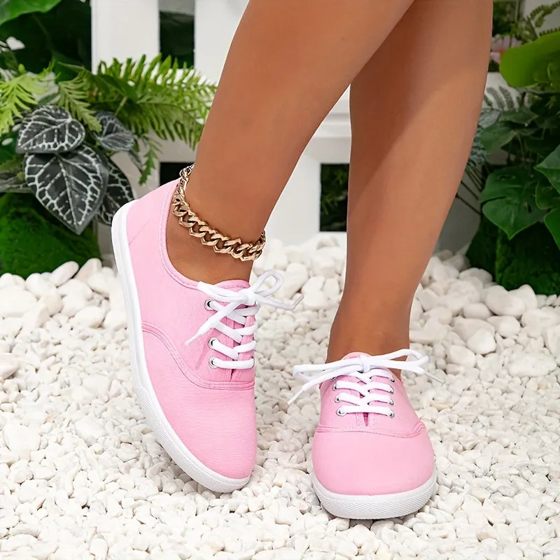 Lightweight White Skate Sneakers For Women | Casual Shoes