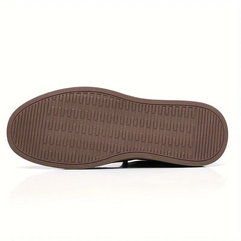 Mens Casual PU Leather Shoes | Fashion Skate Sneakers