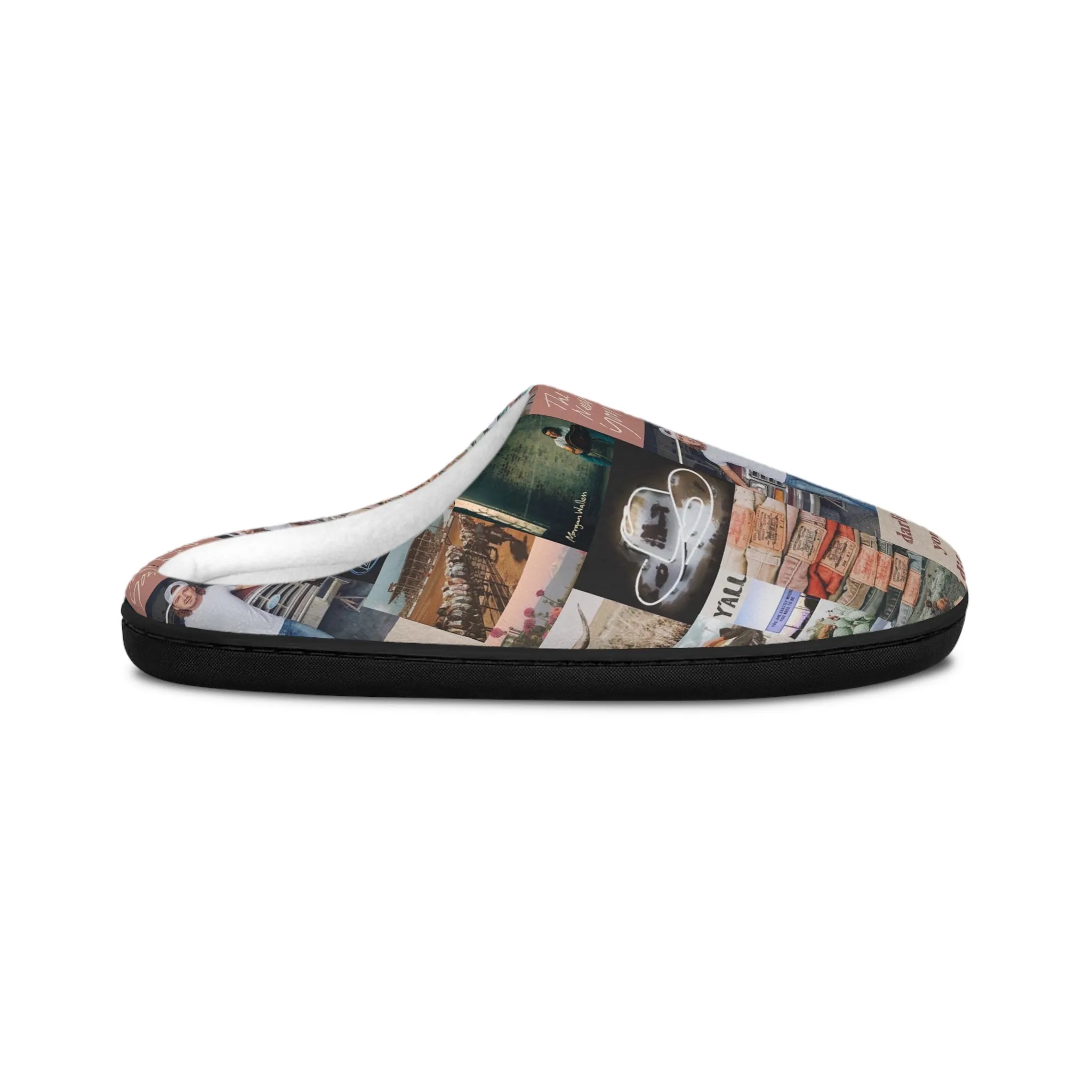 Morgan Wallen Darling You're Different Collage Men's Indoor Slippers