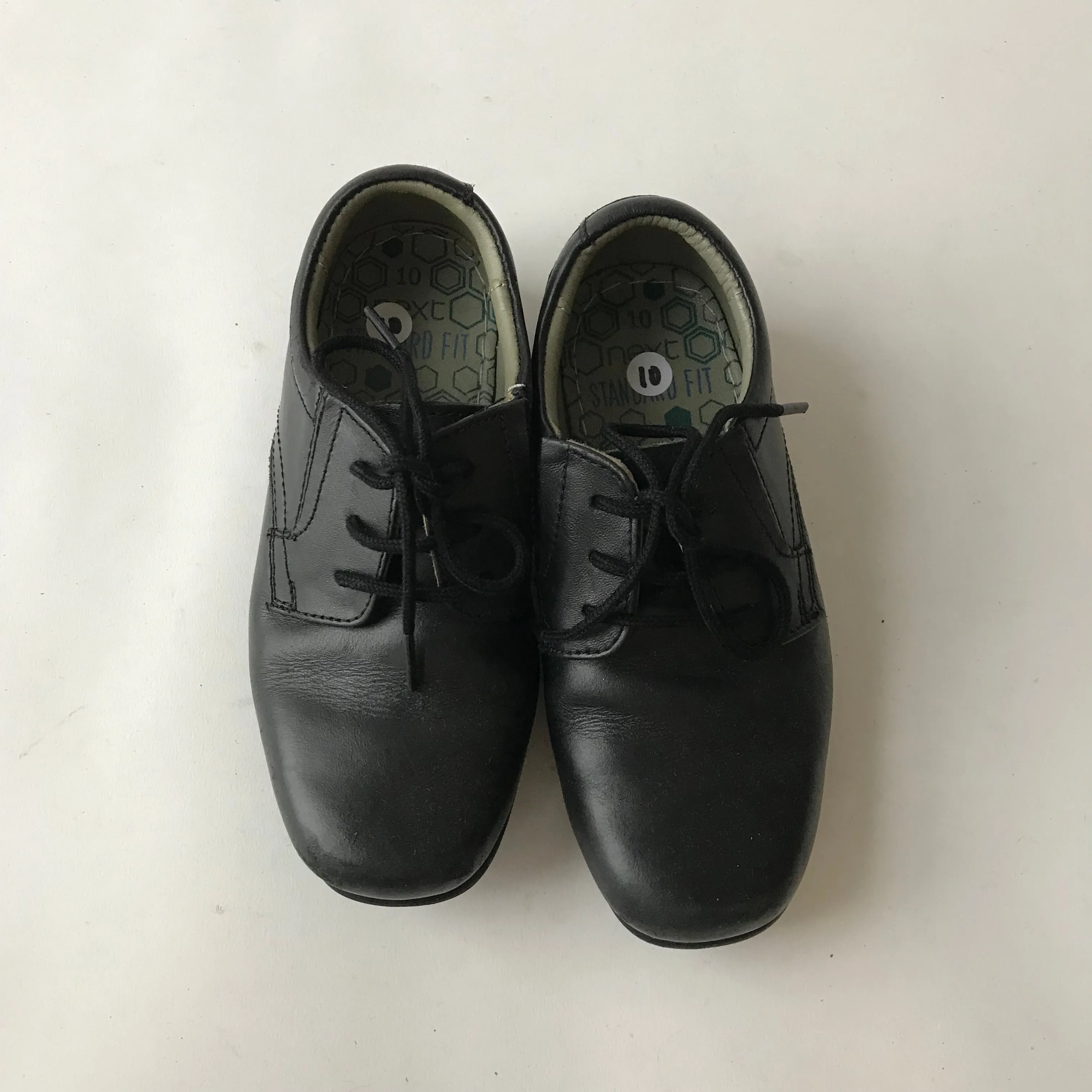 Next Black Oxford Shoes Shoe Size 10 (jr)