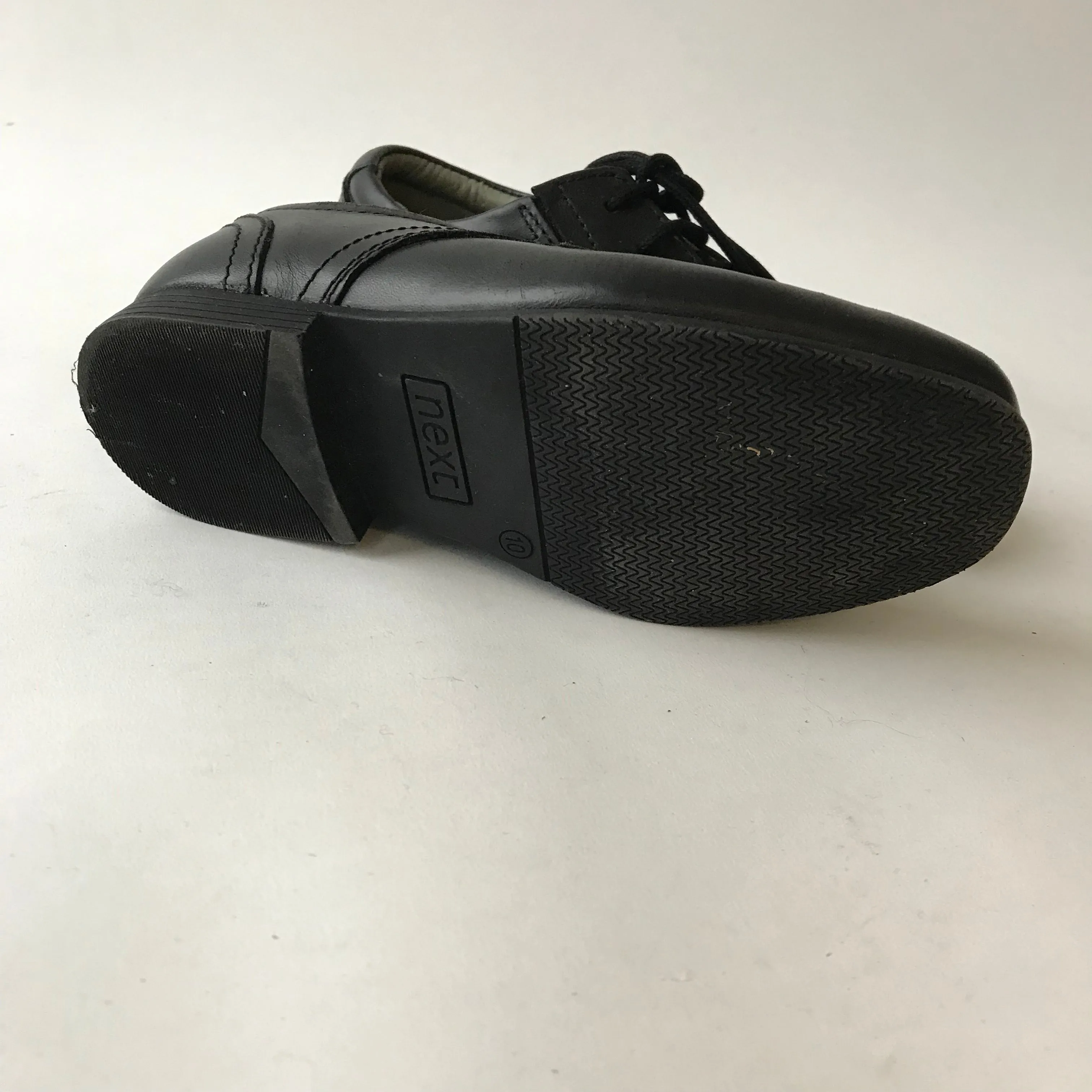 Next Black Oxford Shoes Shoe Size 10 (jr)