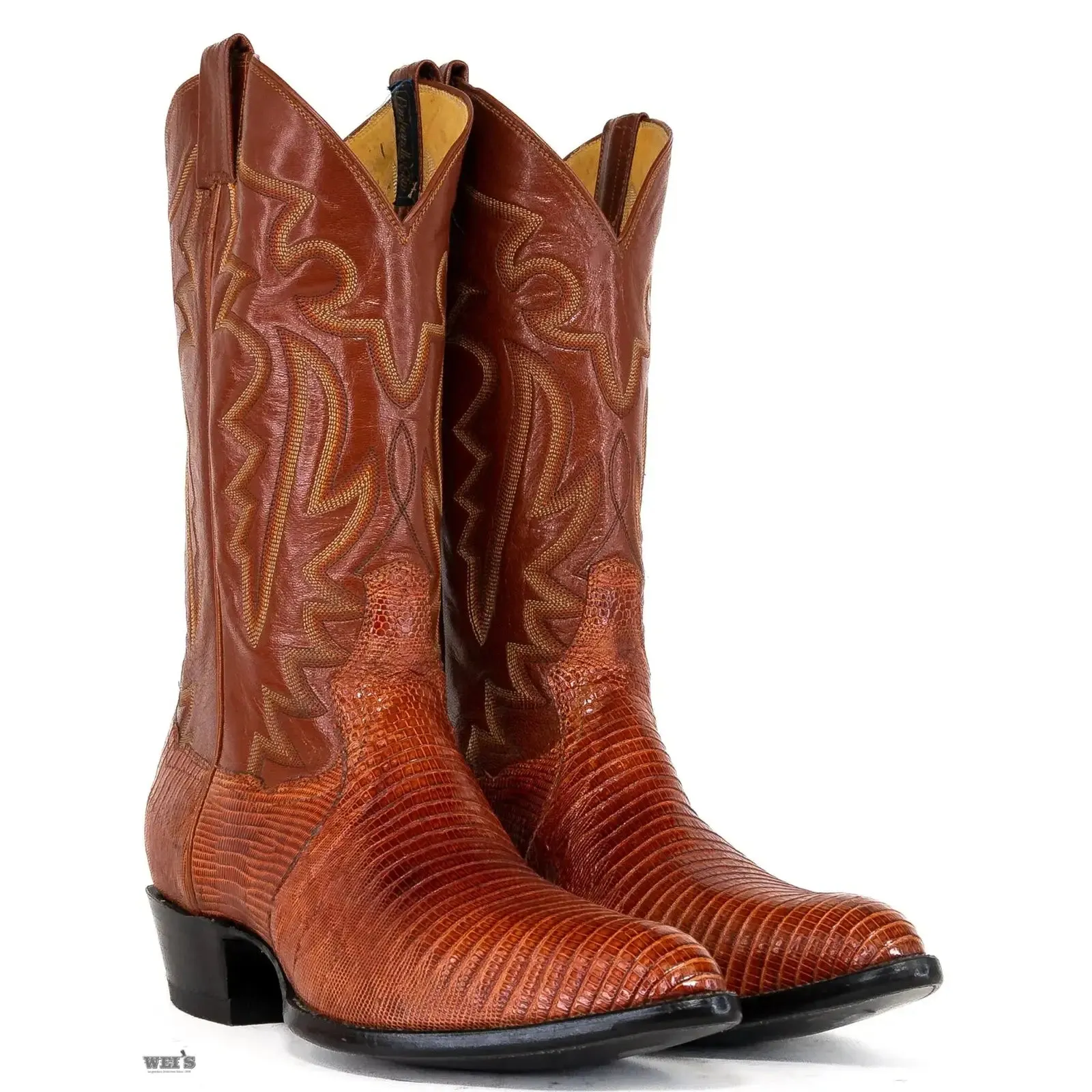 Panhandle Slim Men's Cowboy Boots 13" Exotic Lizard J-toe