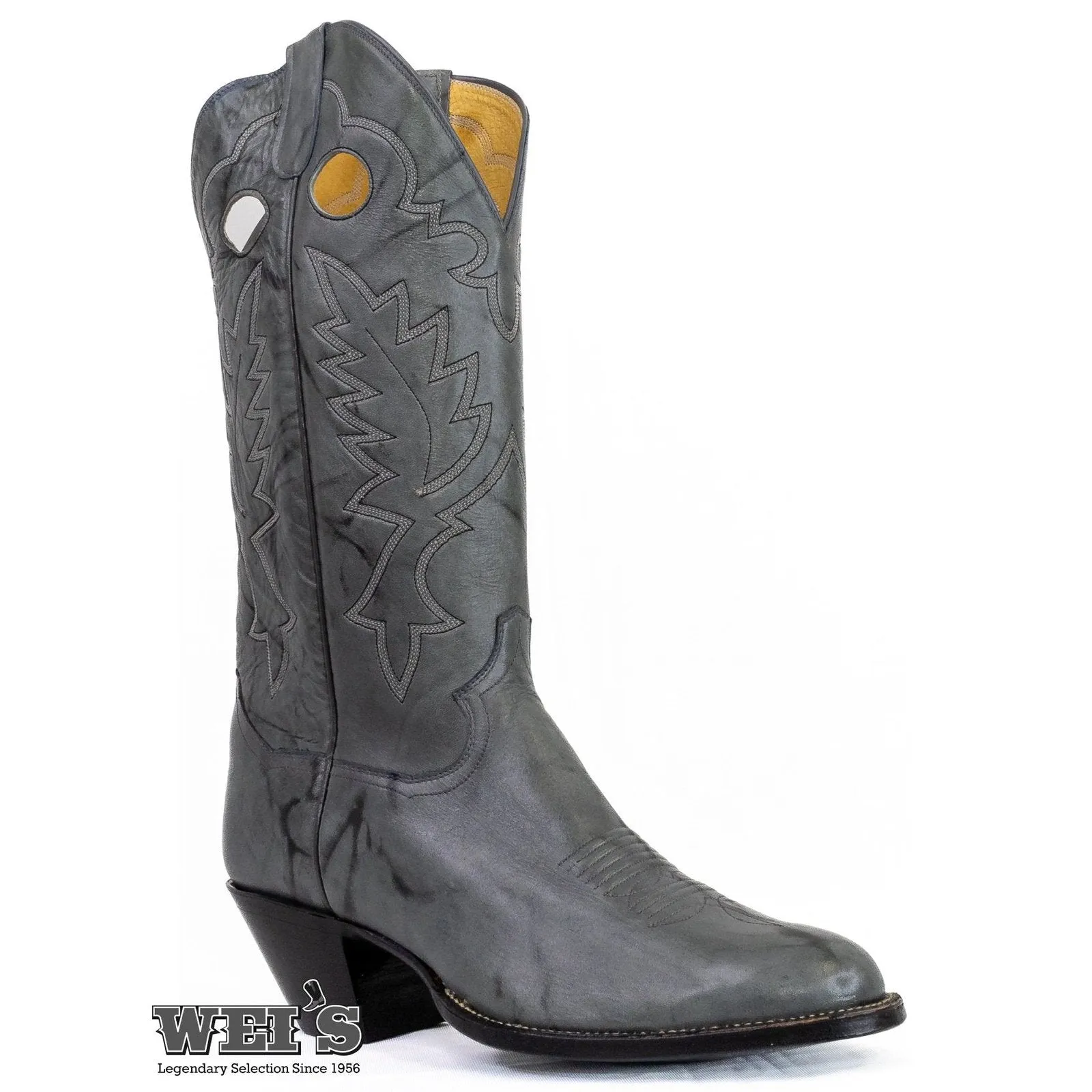 Panhandle Slim Men's Cowboy Boots 13" Yip Cowboy Heel R-toe