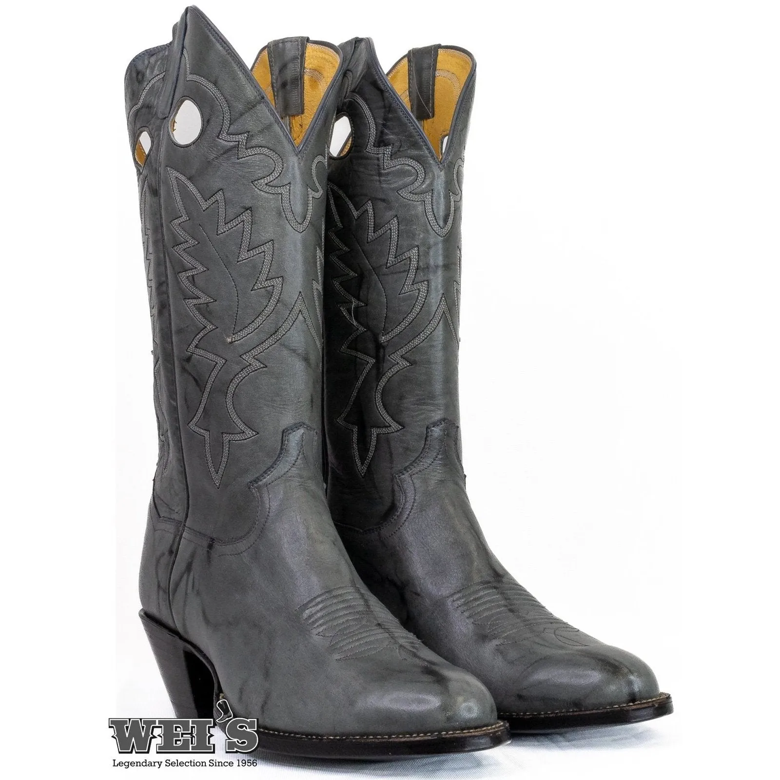 Panhandle Slim Men's Cowboy Boots 13" Yip Cowboy Heel R-toe