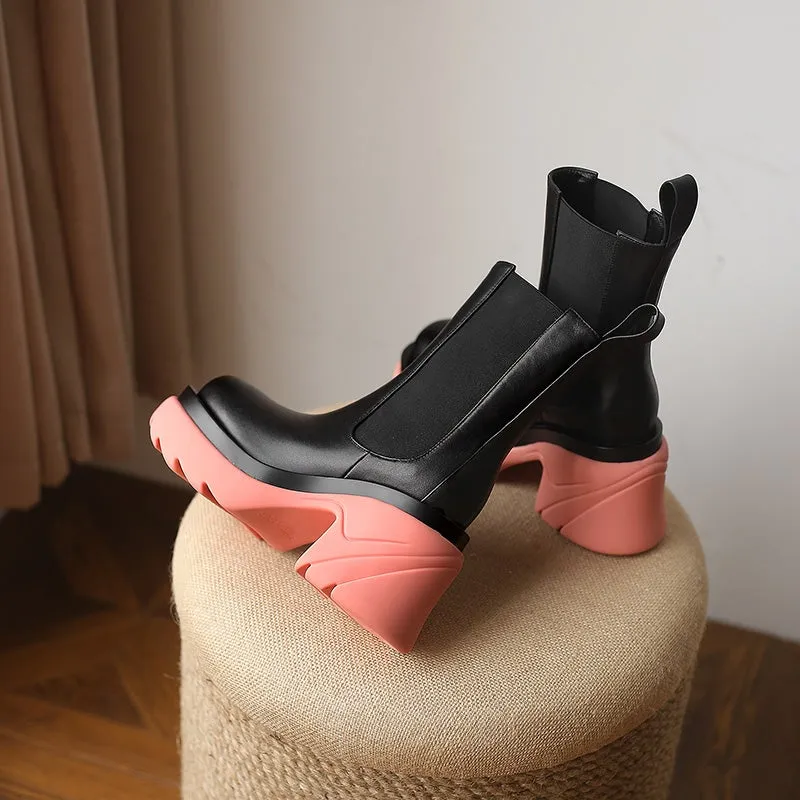 "Alexandria" Designer Chelsea Boots