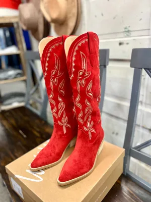 Red rider cowgirl boots