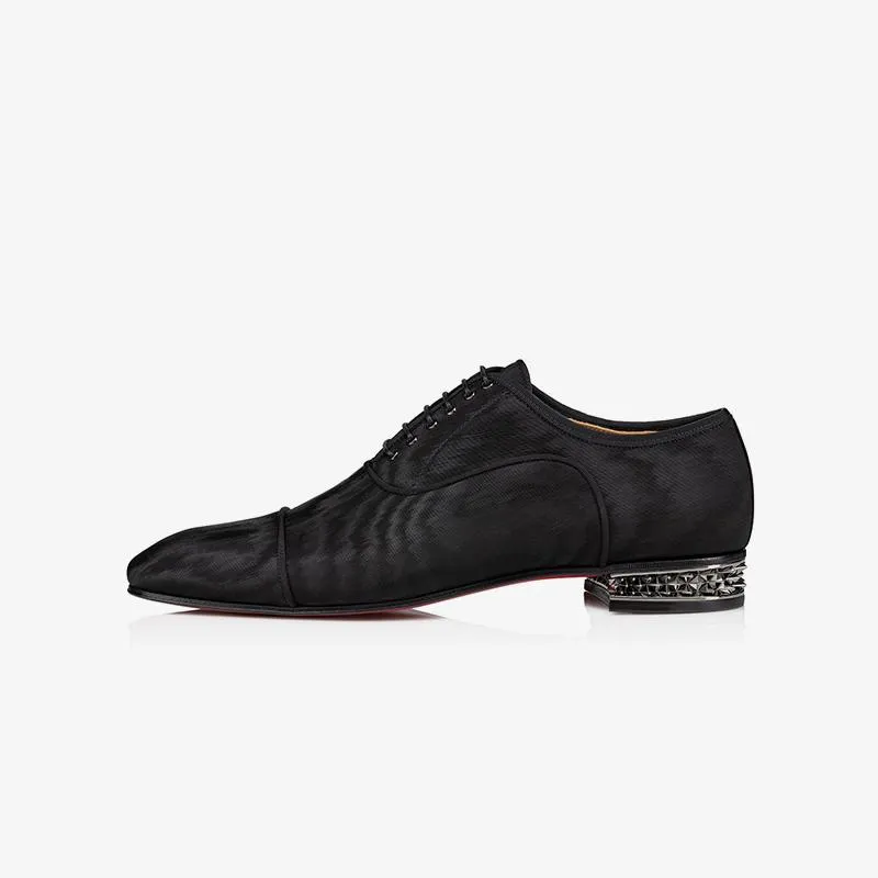 Riveted Moire cotton Shoes