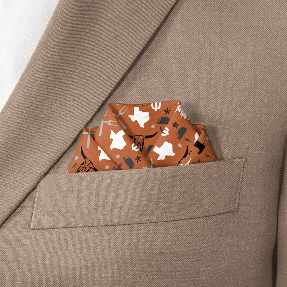 Texas State Heritage Pocket Square