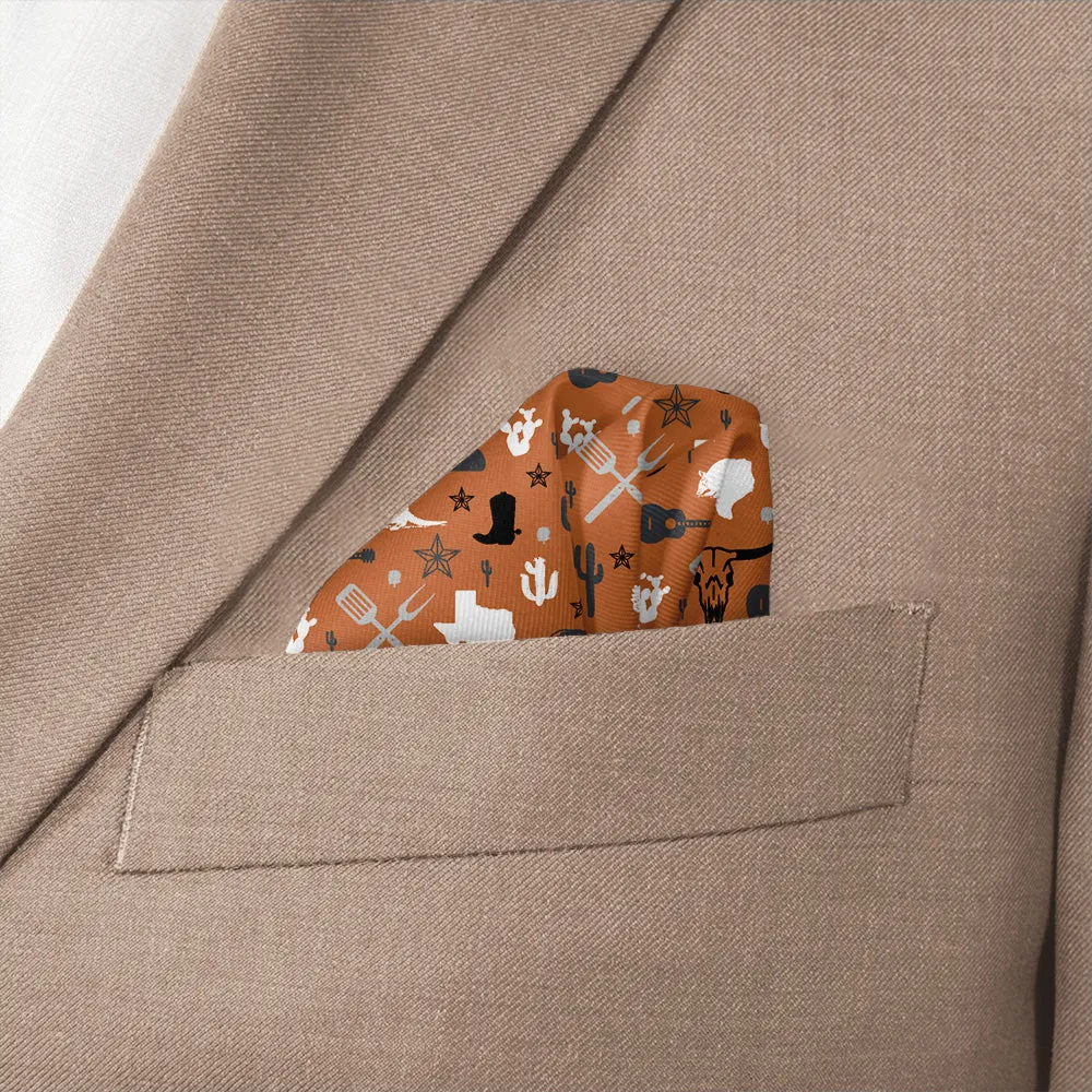 Texas State Heritage Pocket Square