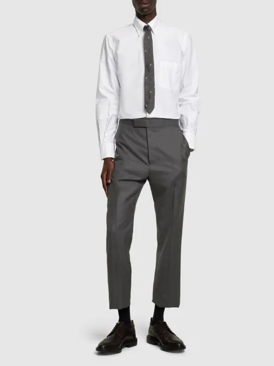 Thom Browne   Classic oxford button down shirt 