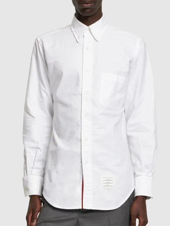 Thom Browne   Classic oxford button down shirt 