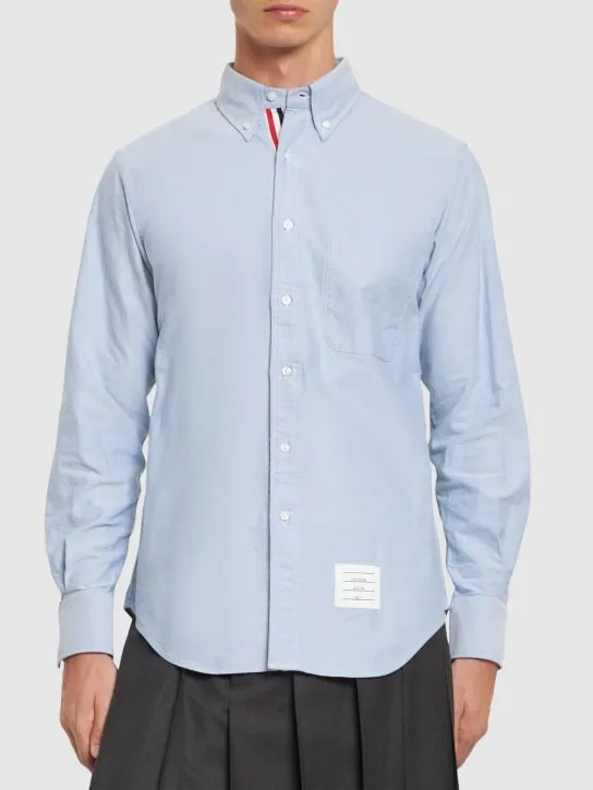 Thom Browne   Classic oxford button down shirt 