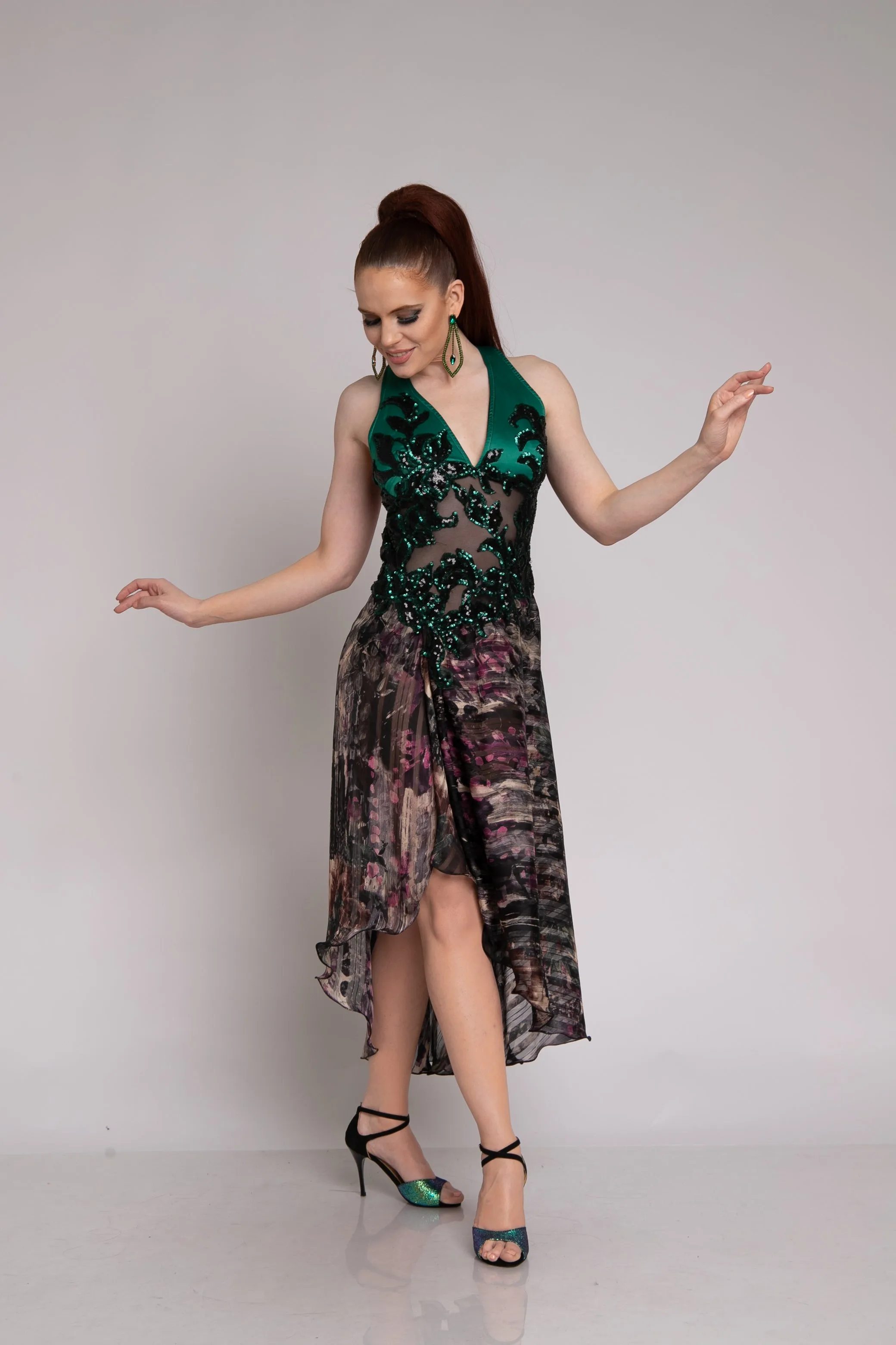 Vestido Tango Escenario SH1361