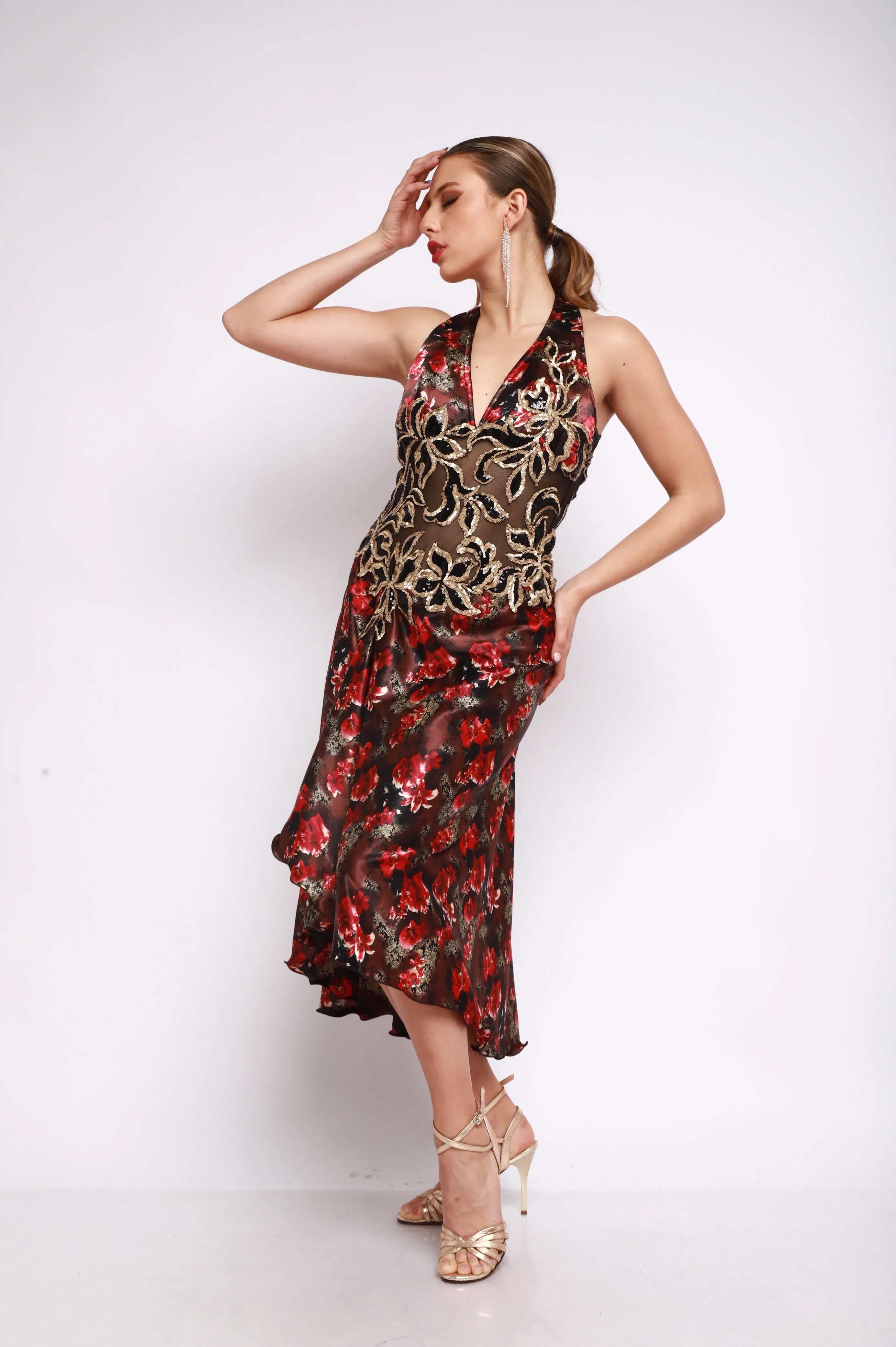 Vestido Tango Escenario SH1361
