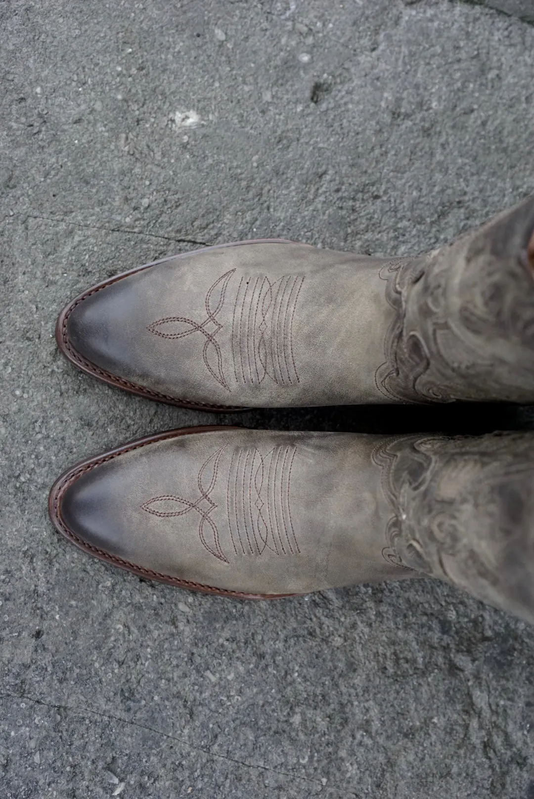 Yankee cowboy boots - taupe